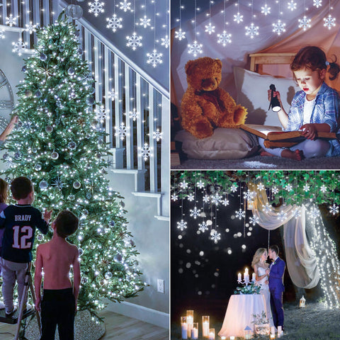 Qunlight waterproof lights suit garden, porch, and yard decorations.