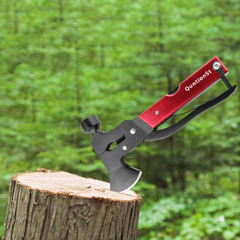QuntionSt mini knife supports cutting tasks in the wild.