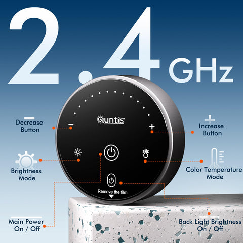 Quntis 84-LED high-CRI lamp preserves true colors on screen