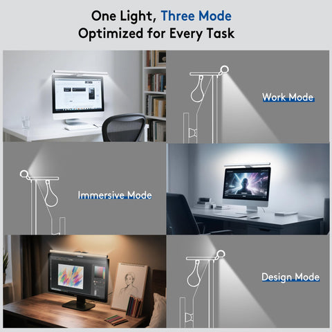 Quntis curved monitor setup pairs with wide displays for sleek lighting.