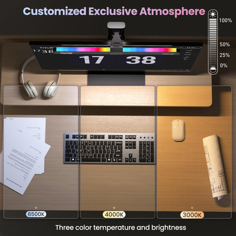Quntis Monitor Light Ra95 rendering ensures vivid, true-to-life colors.