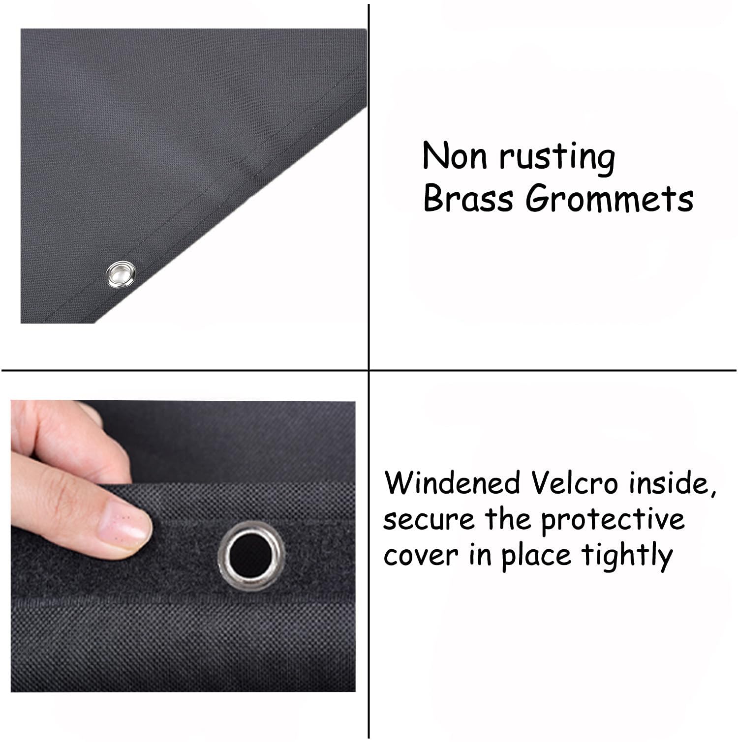 Quoyiyo easy-install Velcro-backed backflow cover for quick setup