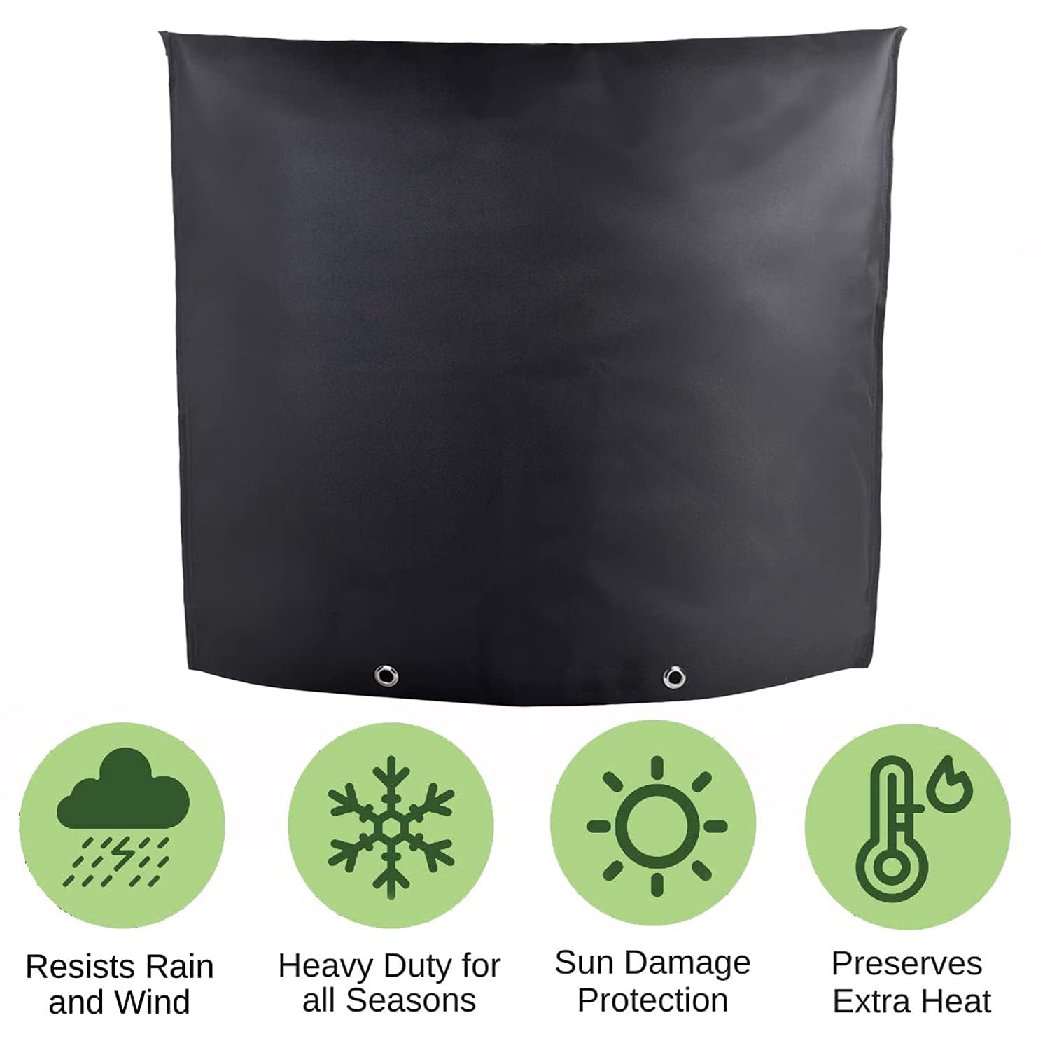 Quoyiyo waterproof 600D cover protects meters and controllers from weather exposure