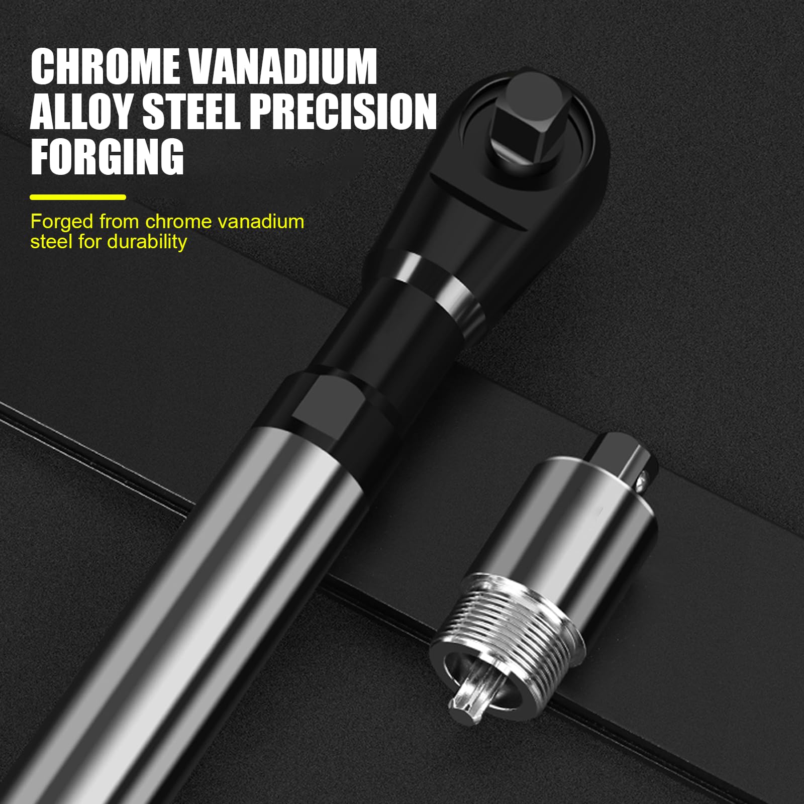 QVIKPMU offset extension wrench electric torque 60Nm for cordless work.