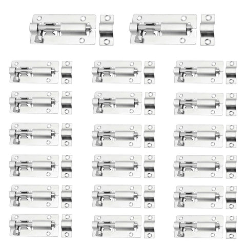QWAQi barrel bolt latch 3in packaged for quick outdoor installation and security