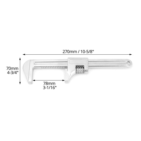 QWORK 11-inch wrench designed for a wide range of fasteners across vehicles and machines.