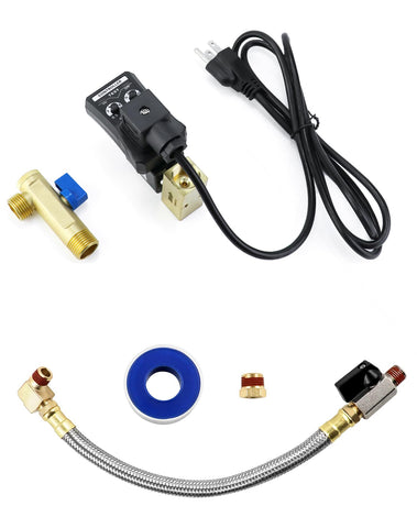 AC power plug for 110–120V operation on the QWORK valve