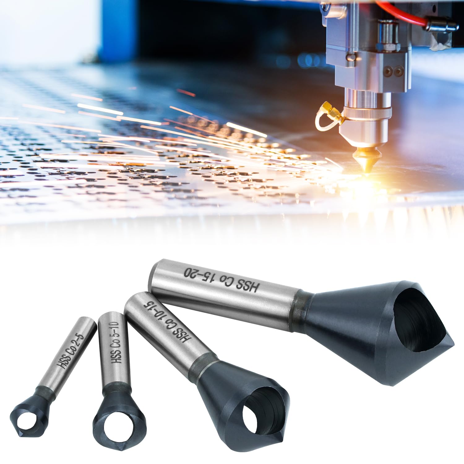 QWORK ideal for machinists and DIY projects requiring reliable countersinking.