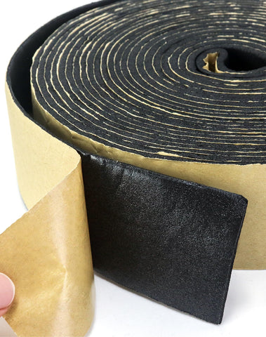 QWORK flexible insulation tape cutting demonstration illustrating easy size adjustments.