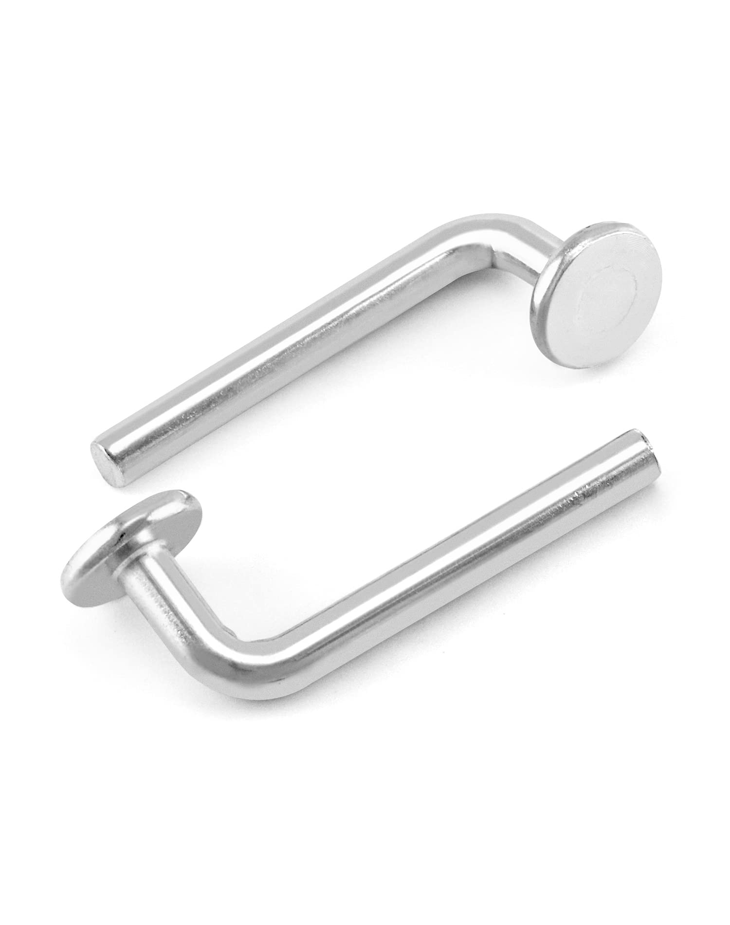 QWORK galvanized carbon steel pin highlighting durable, corrosion-resistant construction.