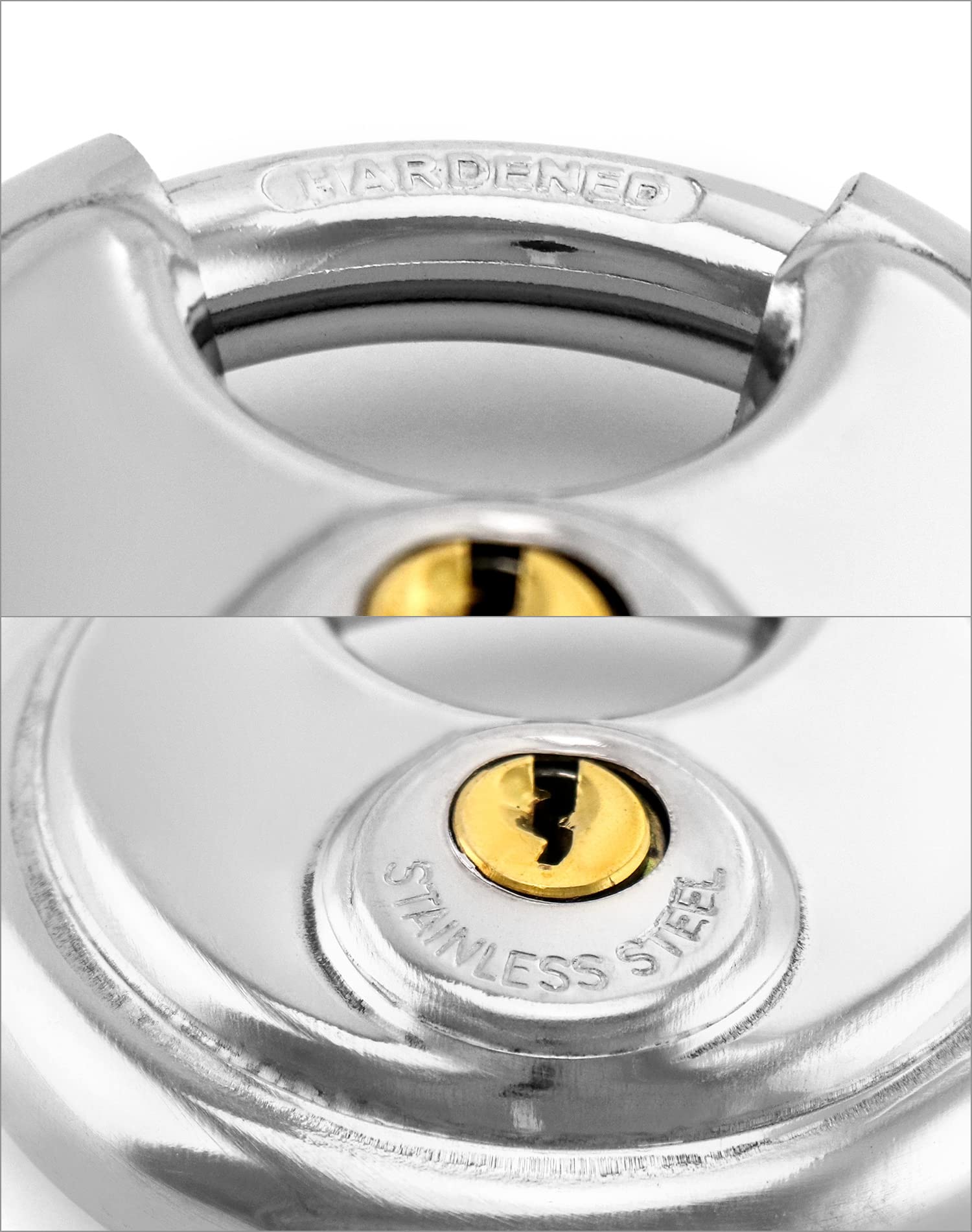 QWORK gate and fence padlock keeps outdoor storage secure.