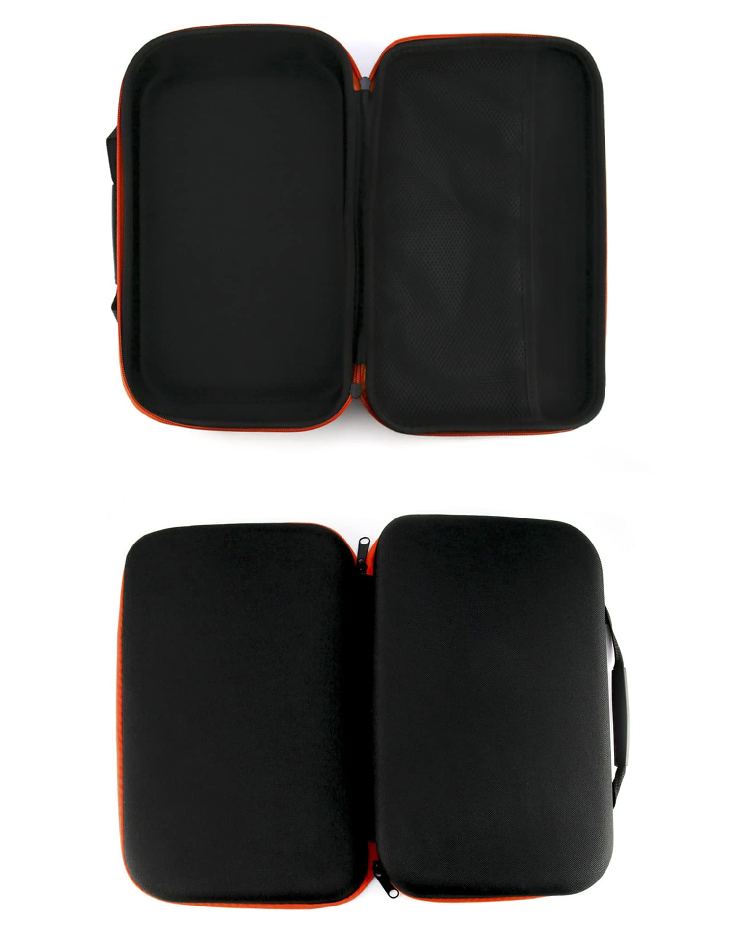 QWORK hard storage case interior mesh pocket keeps small parts organized