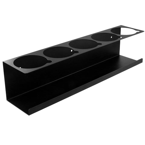 QWORK toolbox-mounted rack holds twenty cans for project-ready storage.