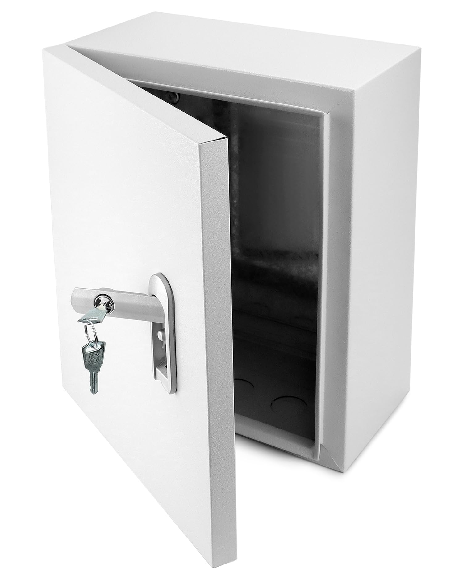 QWORK keyed lock in use for secure access during maintenance.