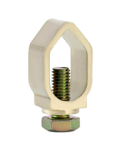 QWORK hex bolt enables one-wrench installation.