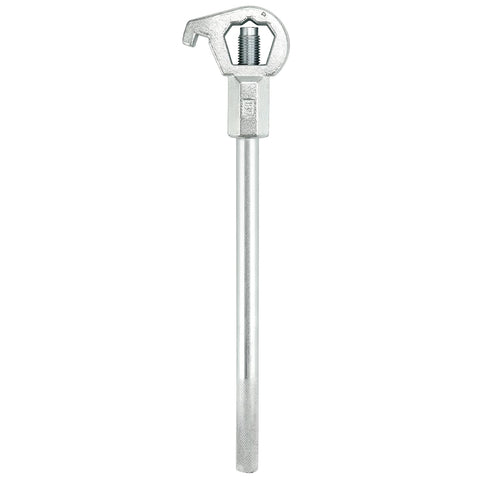 QWORK hydrant wrench cap loosening action enables efficient cap removal