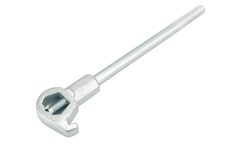 QWORK hydrant wrench in a toolbox ready for on-site use