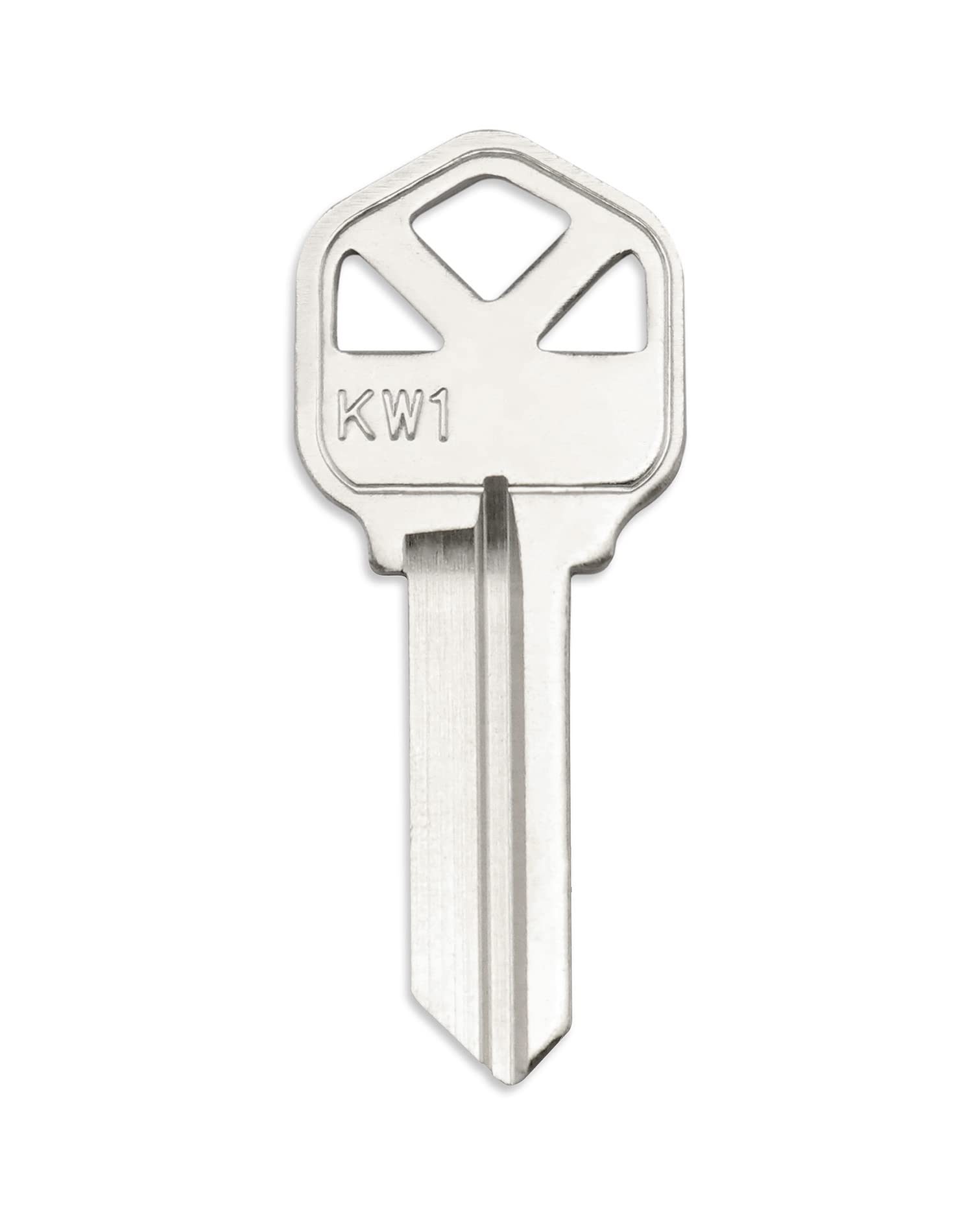 QWORK brass key blanks with elegant finish, perfect for quick keymaking sessions.
