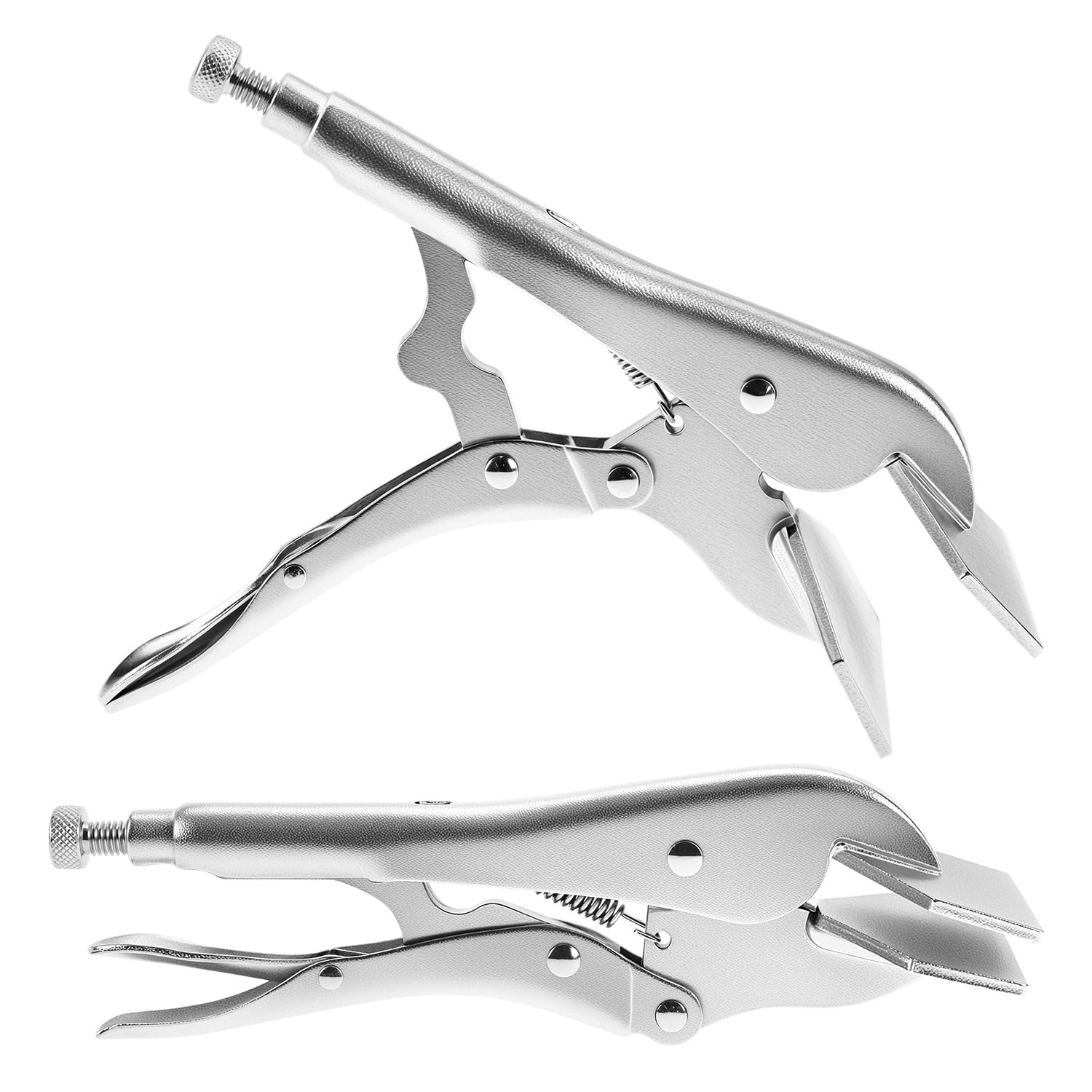 QWORK locking sheet metal clamp 8in highlights reliable locking mechanism for steady setups