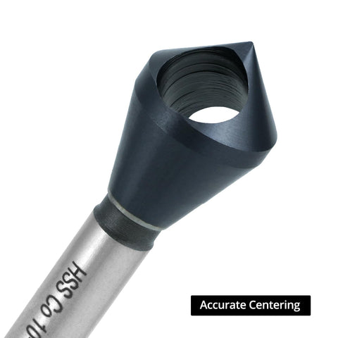 QWORK M35 HSS cobalt coating resists heat during tough drilling tasks.
