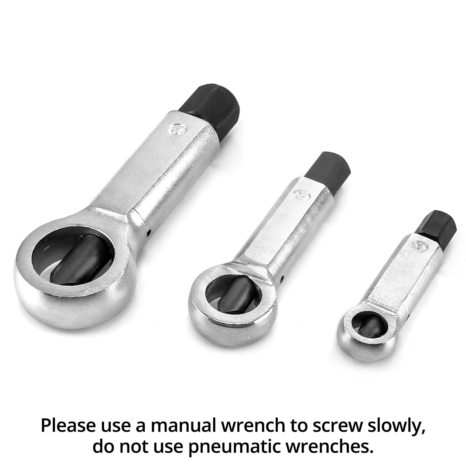 QWORK nut remover 12-16mm size fits medium bolts.