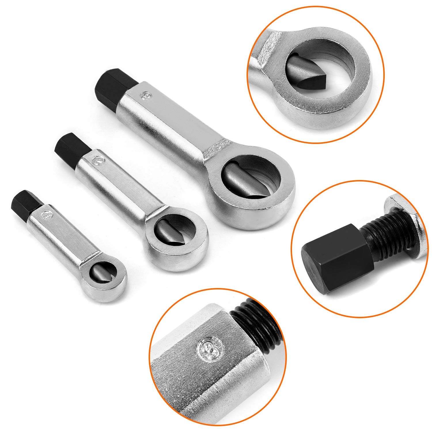 QWORK nut remover 16-22mm size handles large nuts.