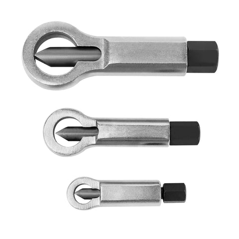 QWORK 3-piece nut splitter set ready for tough nuts.