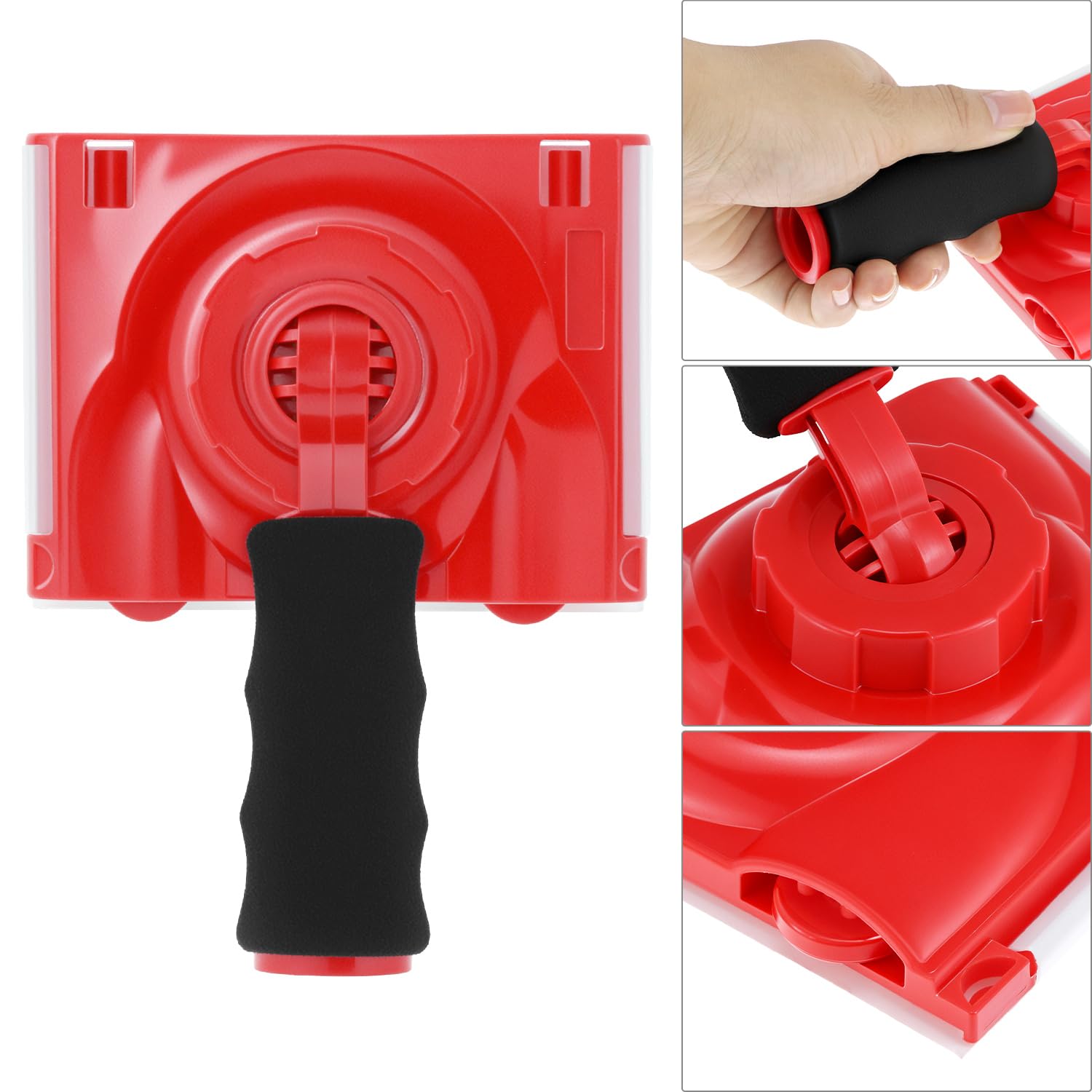 QWORK V-corner pad handles 90-degree corners with clean lines.