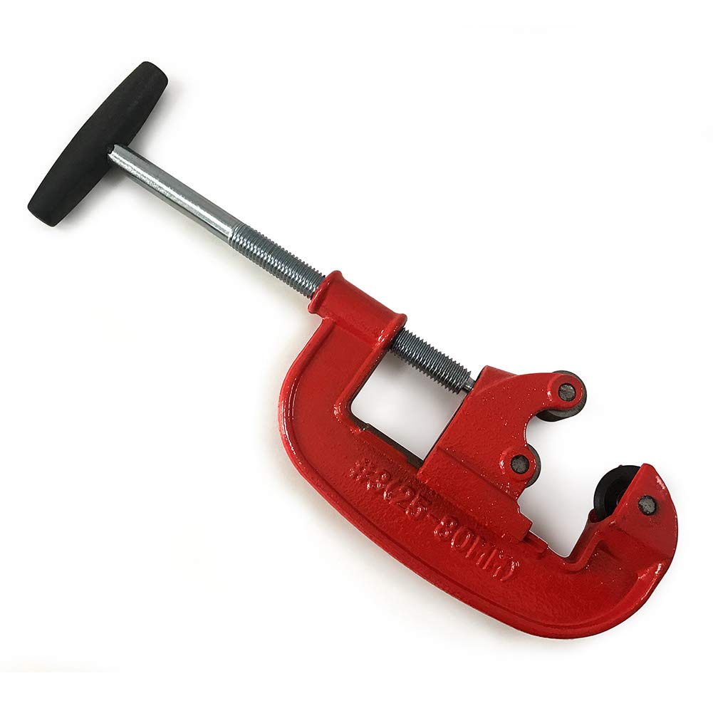 QWORK durable pipe cutter long-shank protects threads from debris and wear.