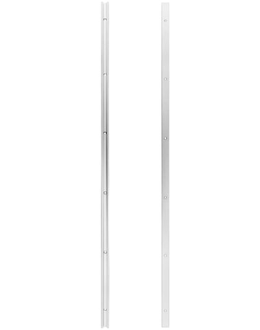 Rugged aluminum rail suitable for workshop environments