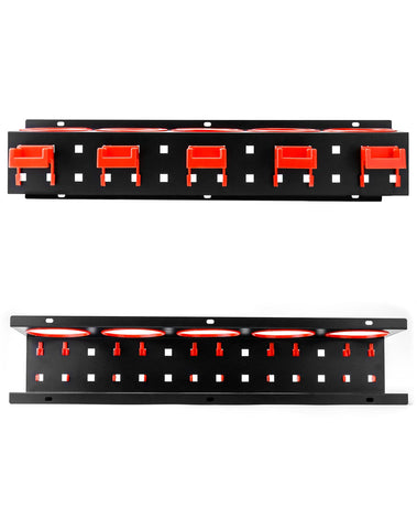 QWORK soft edging round holes design protects bottle labels during frequent use
