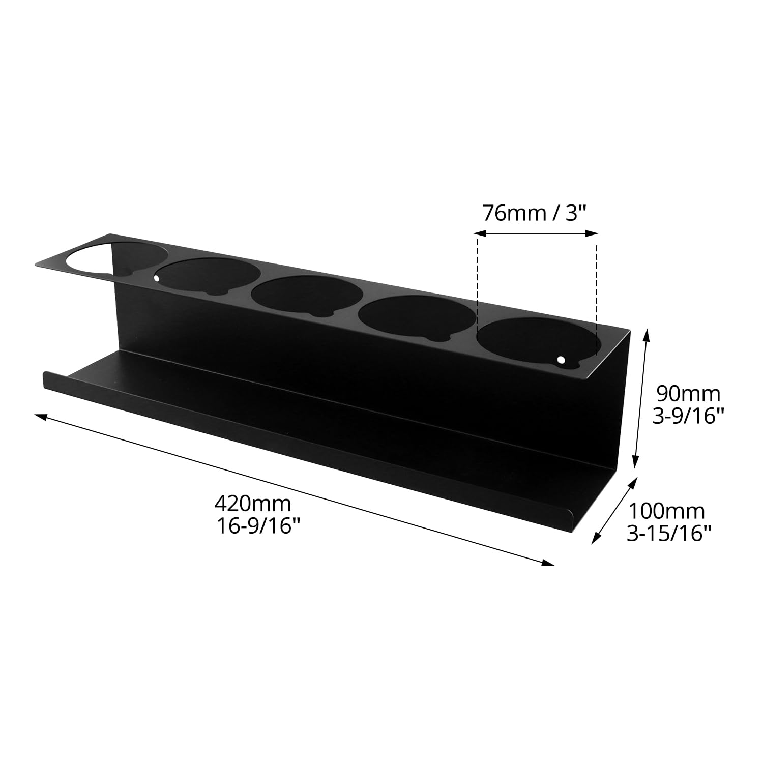 QWORK quick-mount rack fits carts and workstations for easy placement.