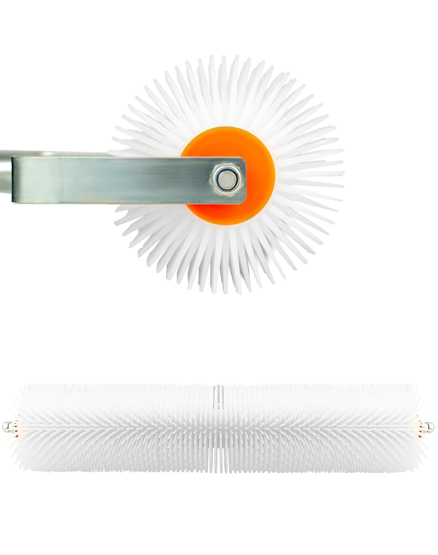 QWORK telescopic rod extends reach to 5.2 ft for comfortable work.