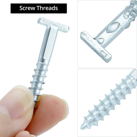 QWORK hardened galvanized steel screws offer durable framing security