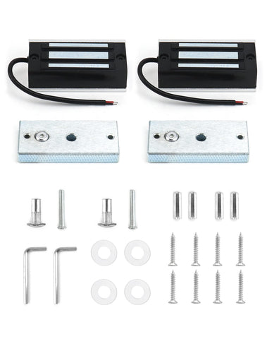 QWORK top-frame mounting keeps the latch flush and secure