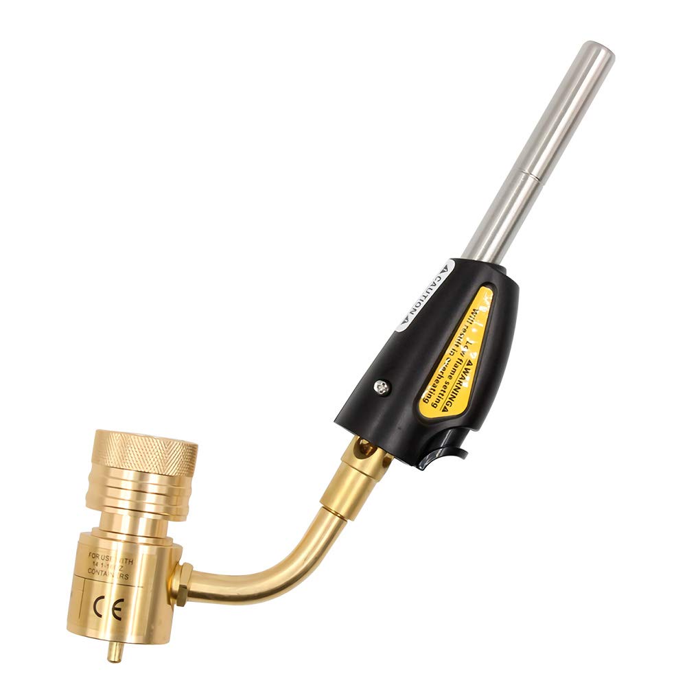 QWORK Torch self-lighting ignition for quick starts without extra tools.