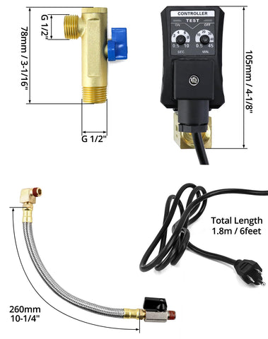 Valve rated for -40°C to 60°C in industrial environments