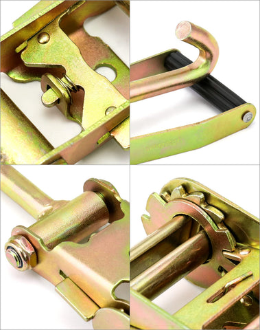 QWORK zinc-plated gold chromate coating resists outdoor corrosion