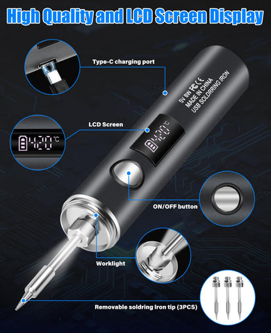 Qyvorae ergonomic TPE handle promotes comfortable grip during extended use