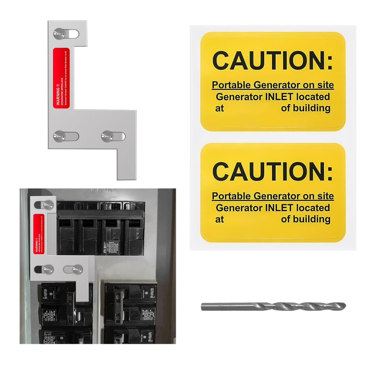 QYZZRS generator interlock kit for Siemens 150A panels showing compatibility and safe power transfer