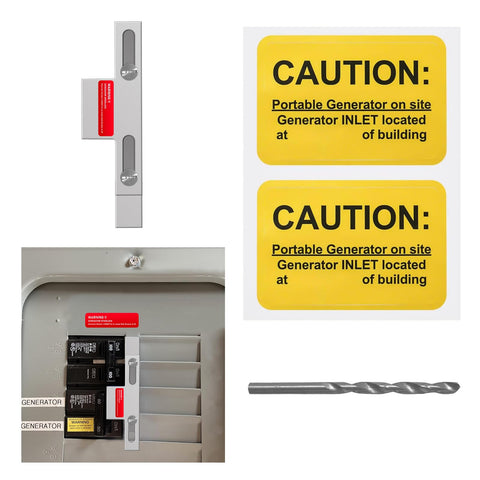 QYZZRS interlock plate assembly for Eaton/Cutler Hammer panels, ensuring secure alignment