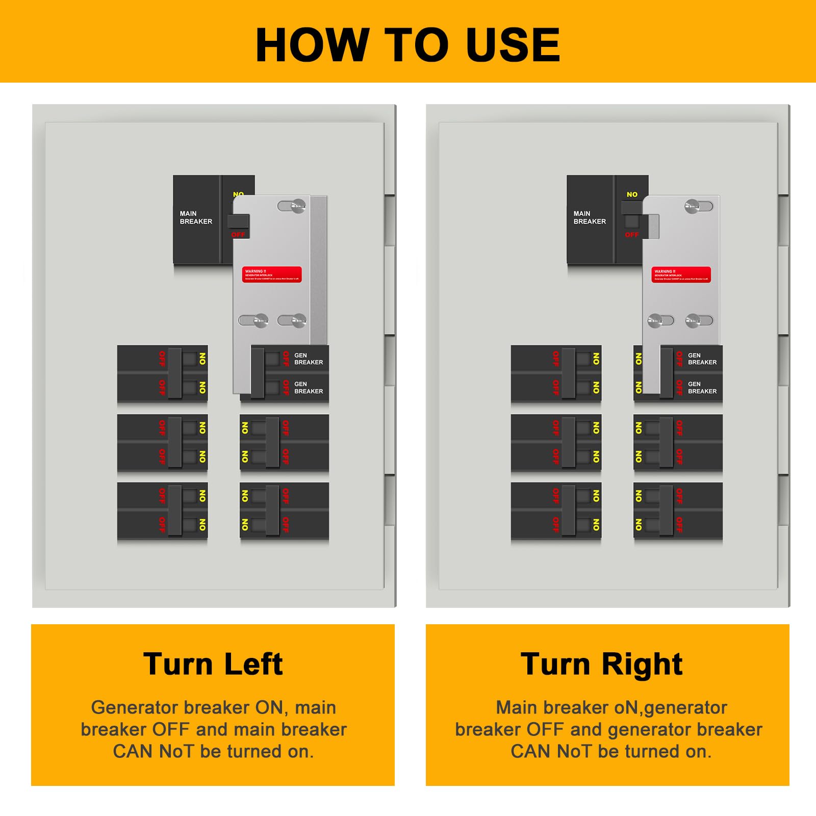 QYZZRS instruction bulletin guides correct interlock setup