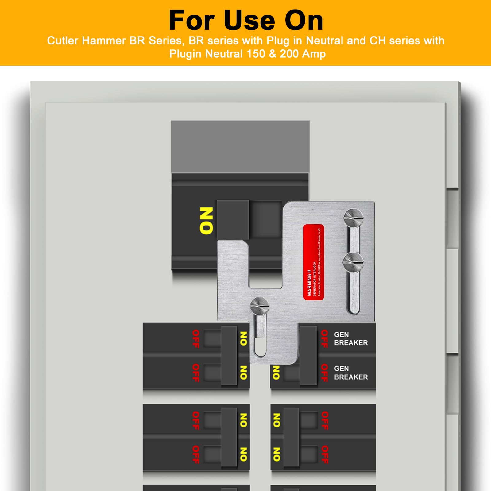 QYZZRS screw kit for interlock ensures secure mounting during installation.