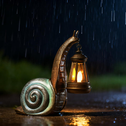 QZJDDZSW front-door garden decor snail adds curb appeal