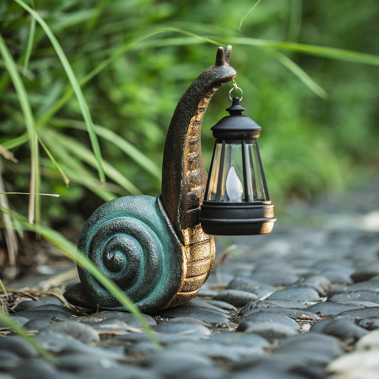 QZJDDZSW snail garden walkway ornament guides guests to entrances