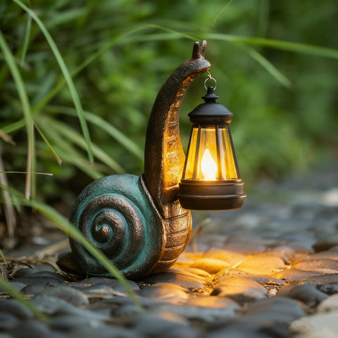 QZJDDZSW snail garden decor suitable for Valentine and Easter celebrations
