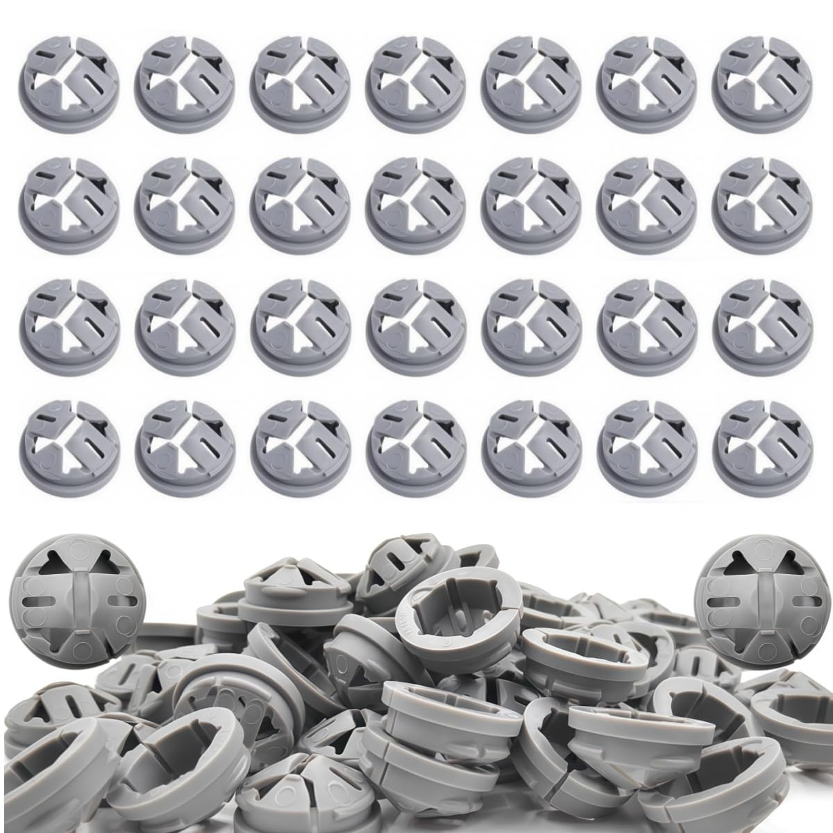 QZQUFJ push-in cable connectors in a 150-pack for quick installations.