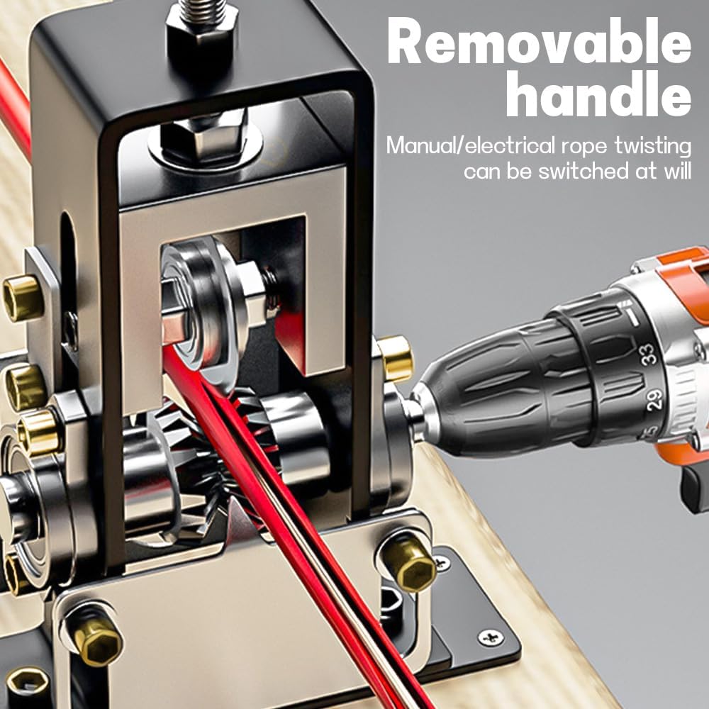 QZQUFJ drill-powered wire stripper in use for efficient stripping.