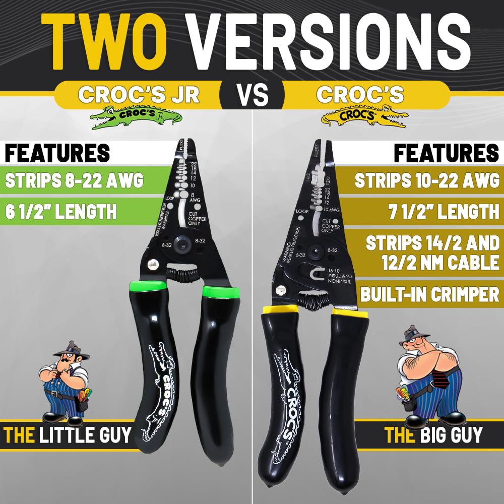 Rack-A-Tiers Croc's Jr. compact size delivers professional performance.