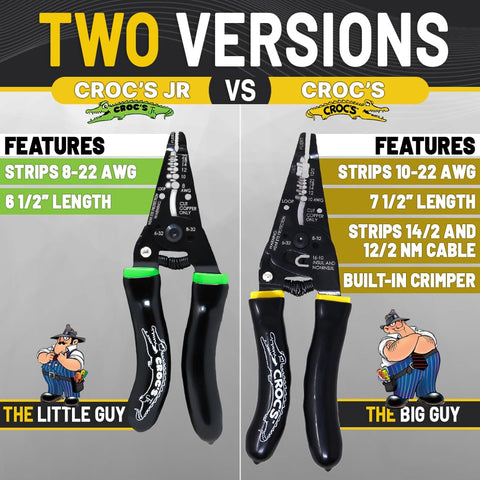 Rack-A-Tiers Croc's Jr. compact size delivers professional performance.